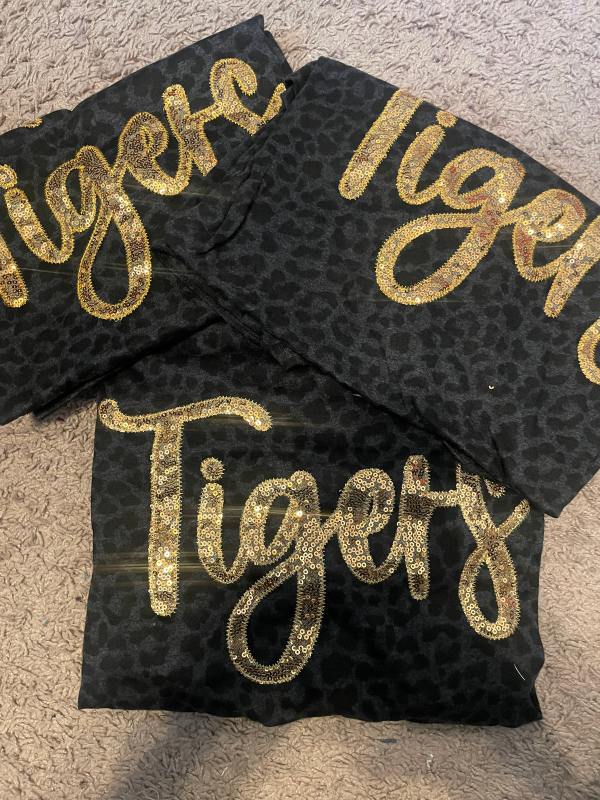 Sequin Game Day Tee