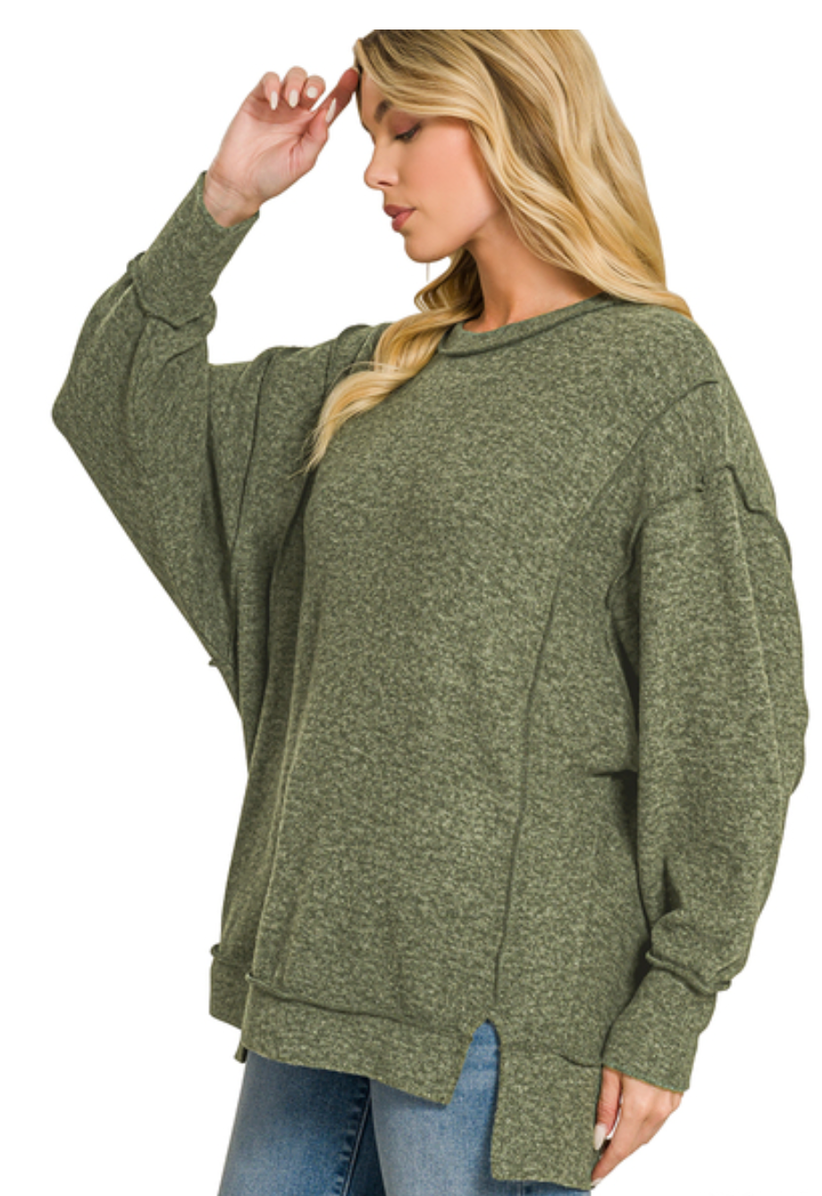 Hacci Melange Sweater