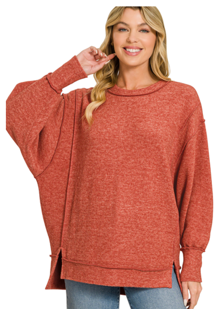 Hacci Melange Sweater