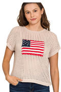 USA Flag Sweater