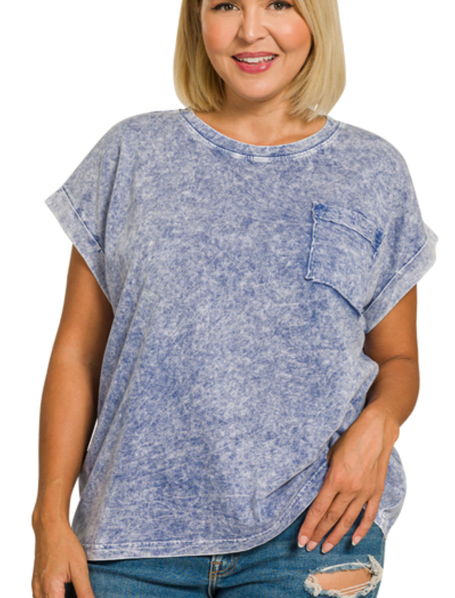 Halo Washed Tee