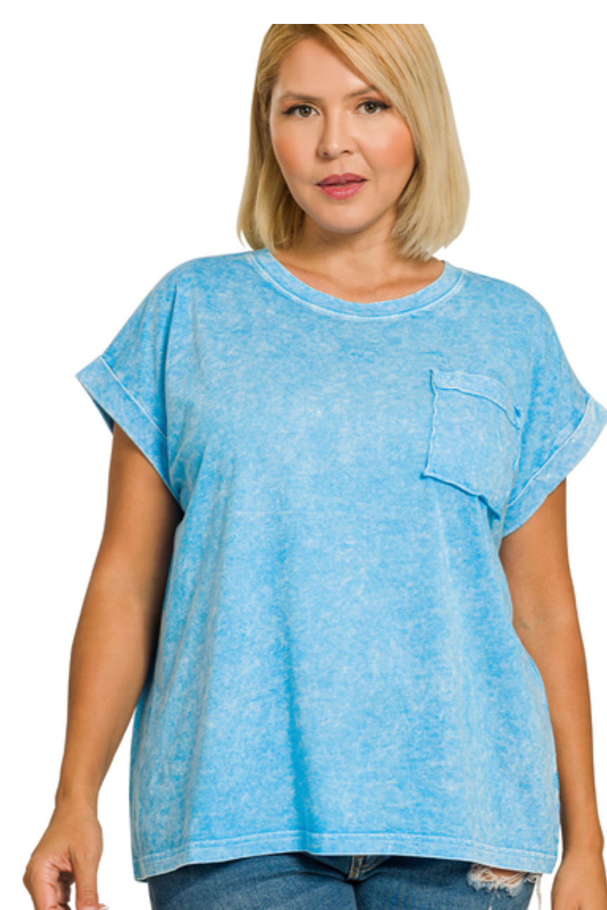 Halo Washed Tee