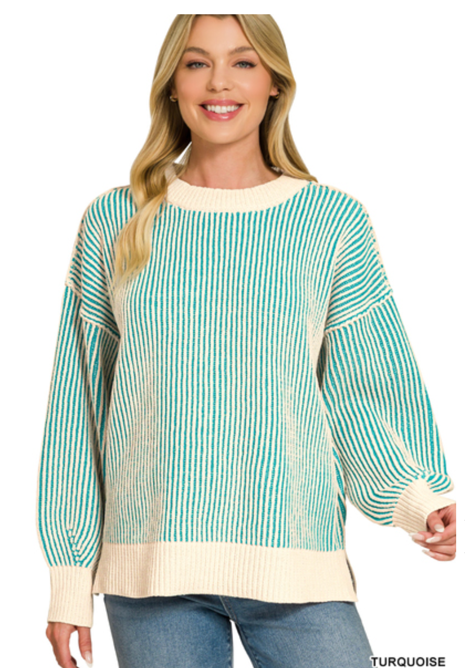 Cozy Nights Corded Sweater