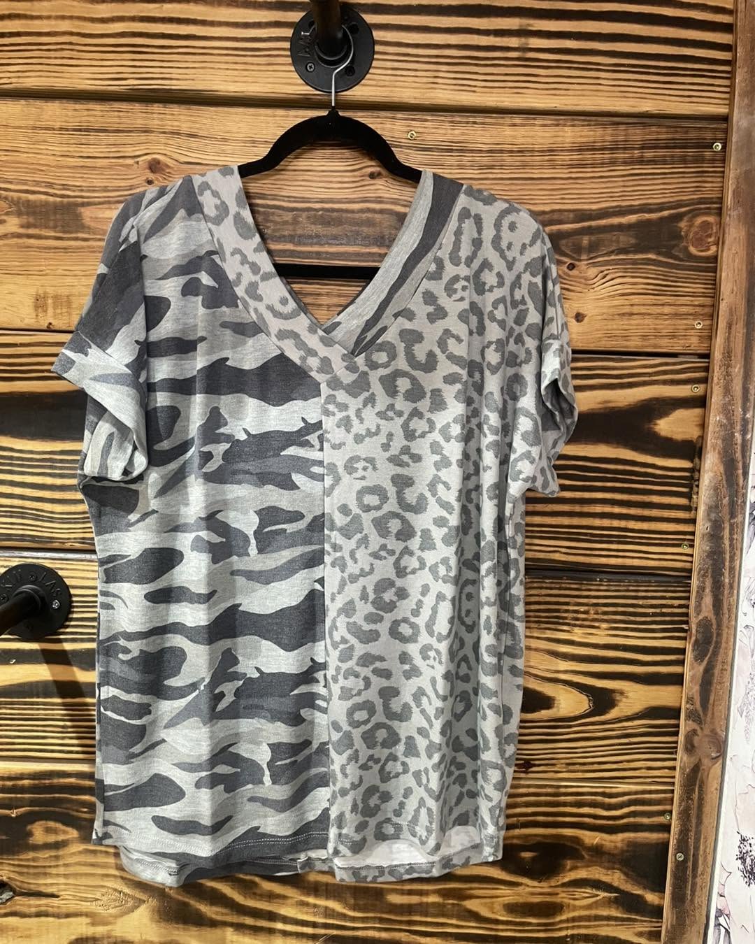 Oddi Camo Top