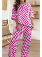 Checkered Out Lounge Set