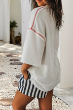 USA Graphic Ribbed Top