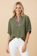 Spot On Dolman Top
