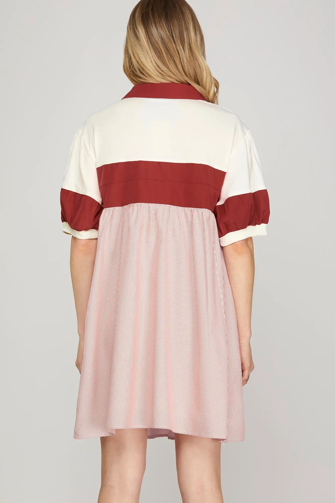 All It Takes Colorblock Dress